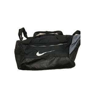 Nike Brasilia 9.5 Black Medium 60L Duffel Gym Bag